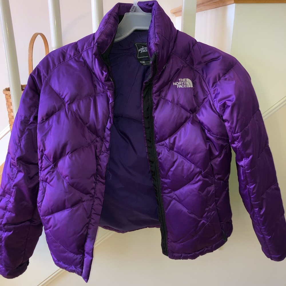 Women’s Purple North Face Winter Coat